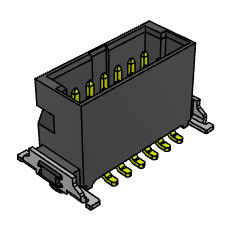 Seri 6.70mm High Speed ​​Board To Board Connectors Vertikal 180°