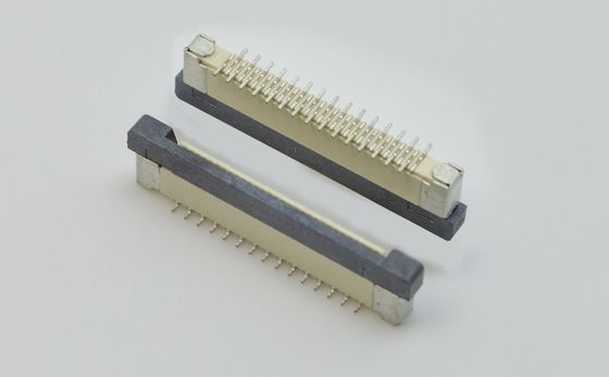 Pitch 0.5mm Konektor Molex FFC Vertikal 180 ° H 4.4mm 4.95mm Tipe ZIF R2