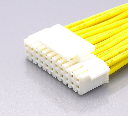 2.0mm Papan sirkuit Wire Connectors Wafer Baris ganda Sudut kanan 90° Dip Tipe PHB2.0 Seri