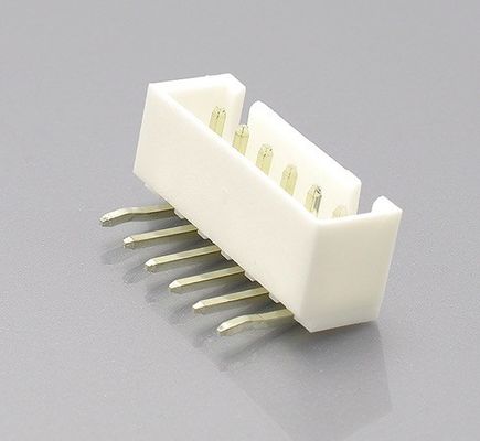 Pitch 2.5mm Wire To Board Wafer Connectors Right Angle 90° DIP Type 2Pin-16Pin Dengan Kink Pin